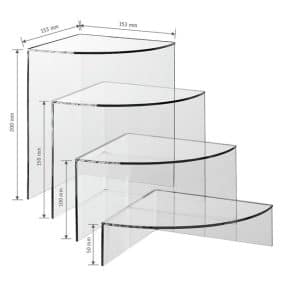 Akryylitasot "Salvia" 4 kpl setti - Image 3