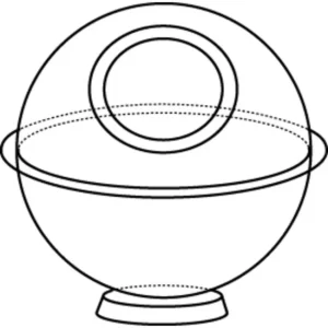 Displaykulho "Cornus" - Image 3