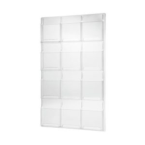 Esiteteline seinälle "Deluxe“ 12 x A4