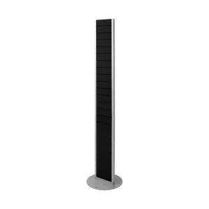 2-osainen FlexiSlot® urapaneelitorni "Slim"
