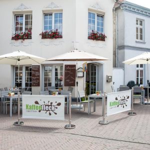 Rajaustolppa bannersetti “Café” - Image 3