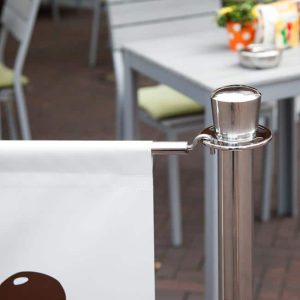 Rajaustolppa bannersetti “Café” - Image 4