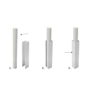 FlexiSlot® urapaneelitorni "York" Pillar Cover - Image 4