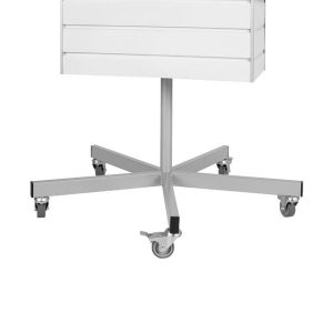 Mobile FlexiSlot® Slatwall tuoteteline - pyörivä - Image 4