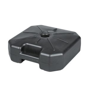 Aurinkovarjon jalusta, täytettävä