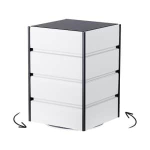 FlexiSlot pöytäteline "York Rotation" Black Edges