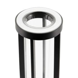 Securit® Ladattava LED pöytävalaisin "Florence Black" - Image 5