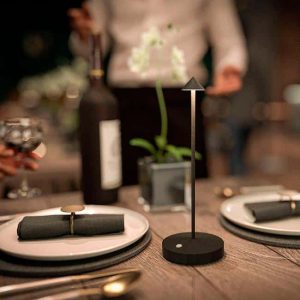 Securit® Ladattava LED pöytävalaisin "Angelina" - Image 4