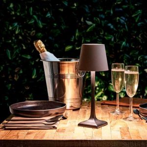 Securit® Ladattava LED pöytävalaisin "Milano" - Image 5