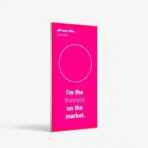 adFrame Slim valolaatikko