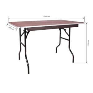 Bankettipöytä, taitettava - Image 3