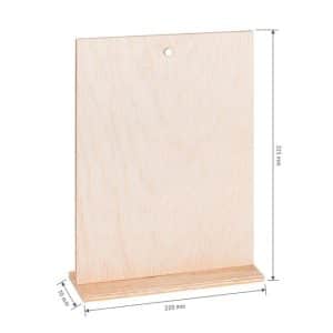 Puinen T-teline "Junus", A4 - Image 4