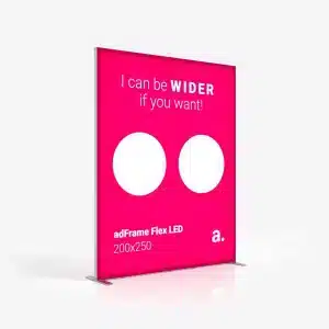 adFrame Flex LED valolaatikko